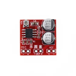 LM386 Electret Microphone Amplifier Board / Microphone Amplifier / Without Potentiometer DC4-12V