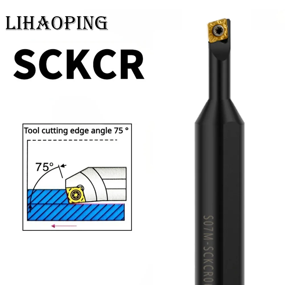 

Внутренний держатель инструментов SCKCR Расточная оправка с малым хвостовиком S07K S08K S10K S12M SCKCR06 A16 S07K-SCKCR06-A16 S08K-SCKCR06-A16