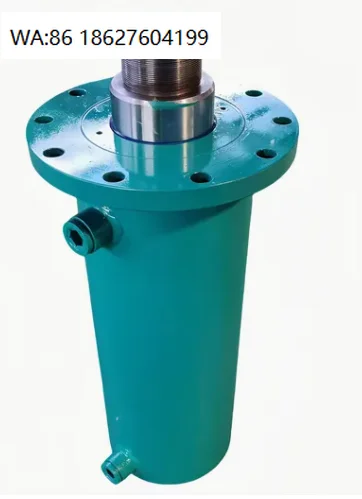 Aftermarket spare parts Flange Steel Hydraulic Cylinder Stable Operation Crawler Excavator Parts, in stock fast shipping constru
