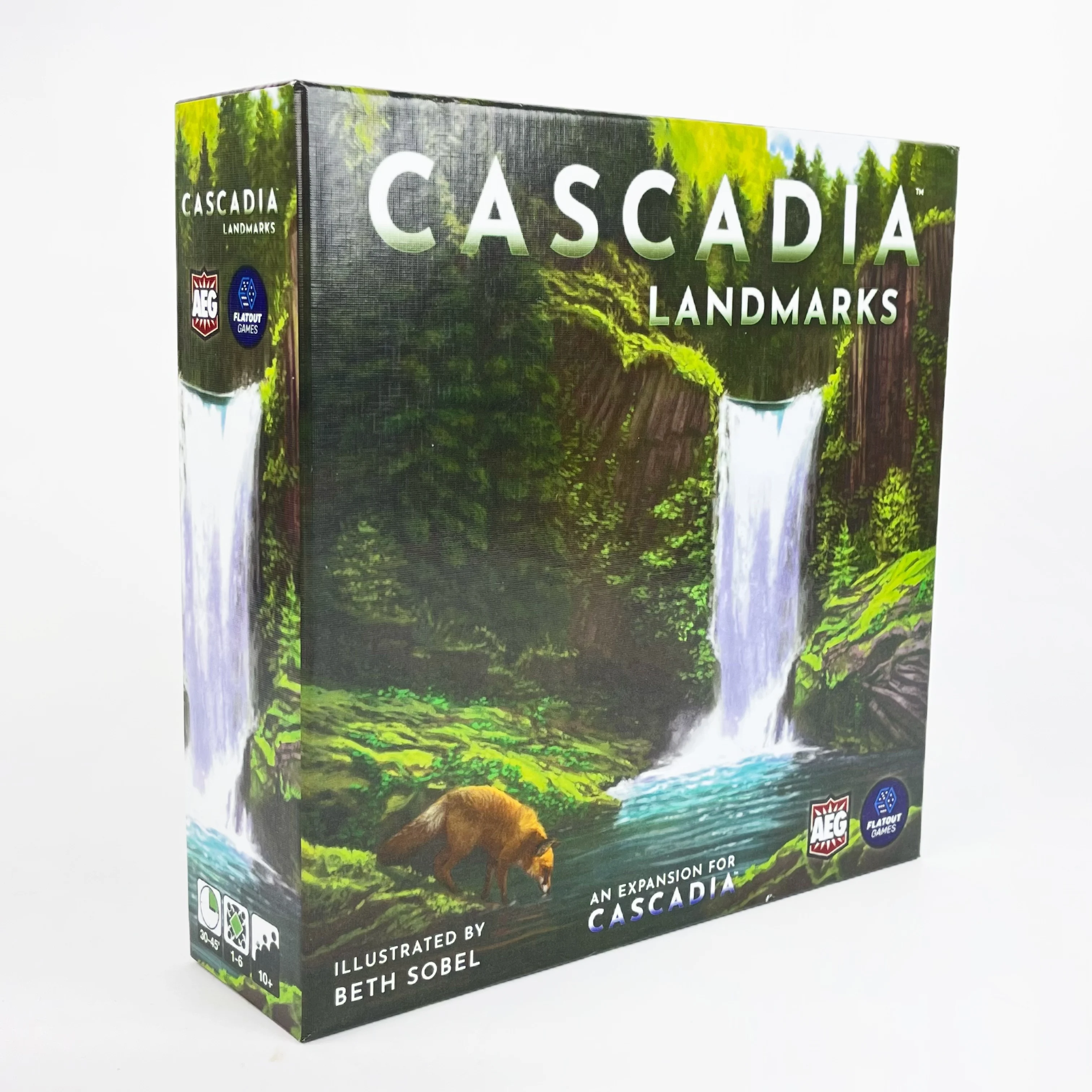 

Настольная игра – Cascadia: Landmarks Big Box Deluxe Edition | Расширение стратегической игры | Требуется базовая игра. | Идеальный подарок для вечеринки