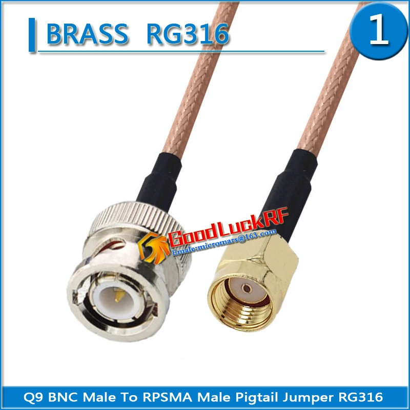 RP-SMA RP SMA Male to L16 N Q9 BNC TNC UHF PL259 SO239 Male Female Right Angle 90 Degree Washer nut Jumper RG316 extend Cable