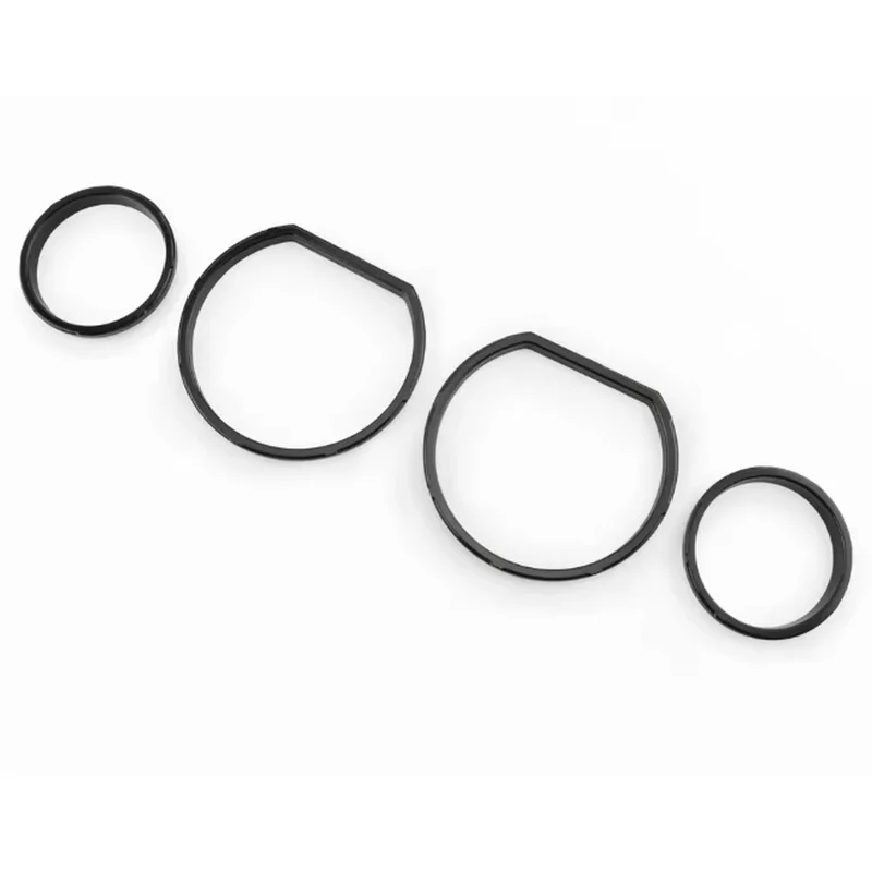 Super Sale Motorcycle Instrument Board Bezel Kit Speedometer Trim Ring Inserts for Harley Electra Glide Road Glide Tri Glide 14-