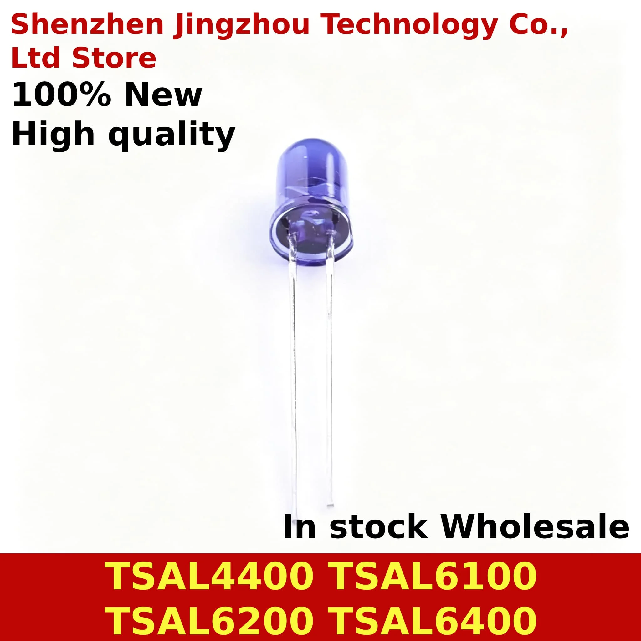 (10PCS) TSAL4400 TSAL6100 TSAL6200 TSAL6400 4400 6100 6200 6400 EMITTER IR 3MM 5MM 940NM 2PIN Infrared Emission Tube Diode