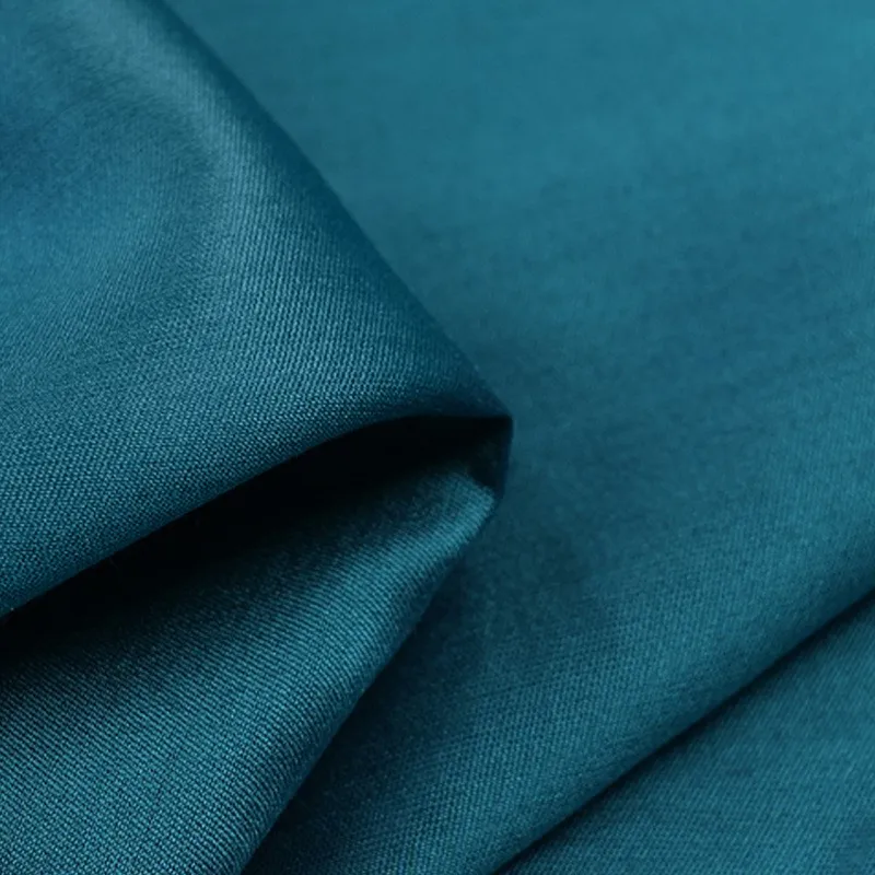 Fine-spun silk and wool twill solid color fabric new Chinese-style for suits overcoats dresses shirts trousers