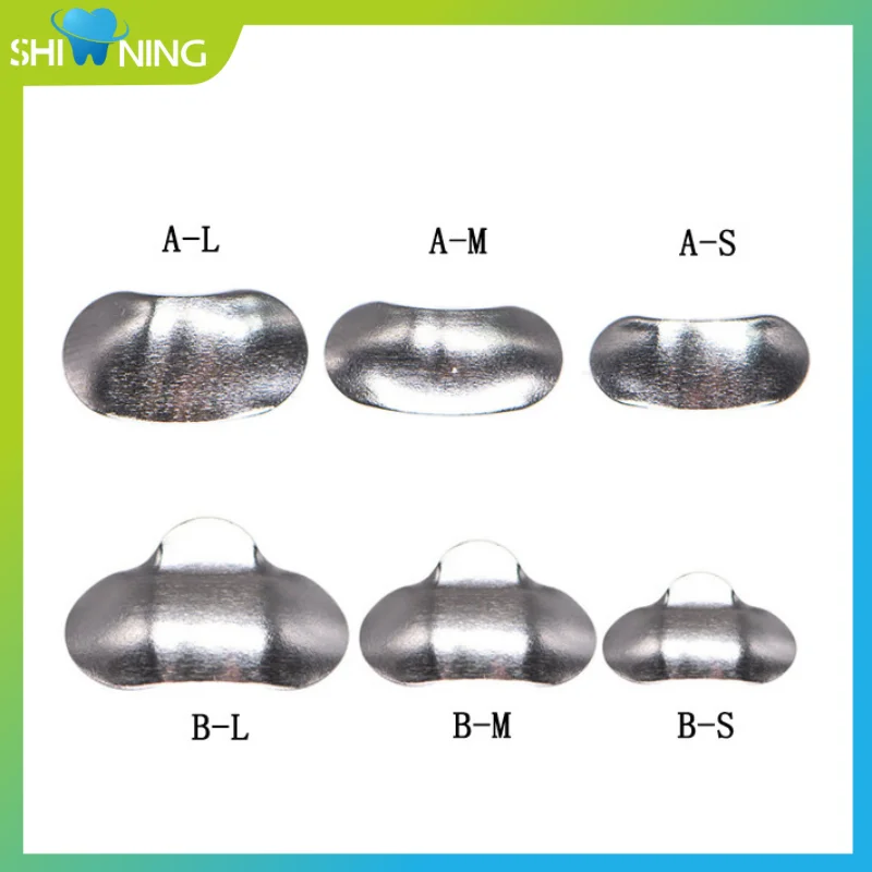

100 шт., стоматологические матричные ленты, 50 мкм, межпроксимальная система заправки мягкой матрицы, секционные контурные металлические матрицы, подготовка зубов
