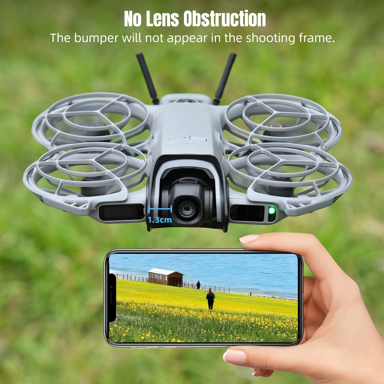 Gimbal-Stoßfängerschutz Gimbal- und Kameraobjektivschutz für NEO 2 Drohnenzubehör