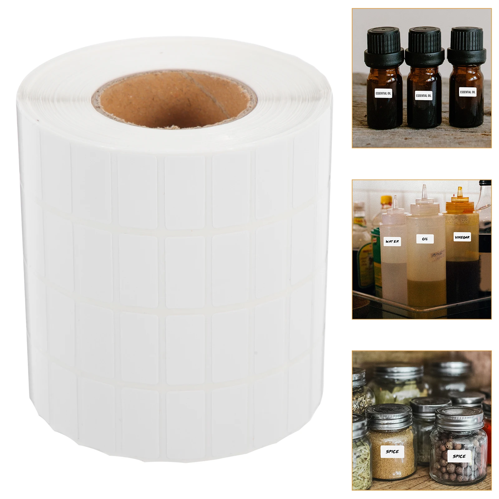 

Adhesive Label Stickers Removable Waterproof For Bottles Compact Bottle Labels Office Supplies Classified Tag Decal