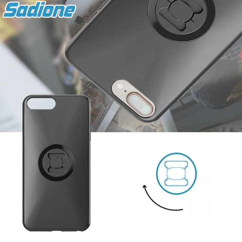 

For Iphone 8 Plus Case Housing Connect Moto Cover Mobile Phone Shell Protector 8Plus Mount Interface Cellphone Guard Accessories