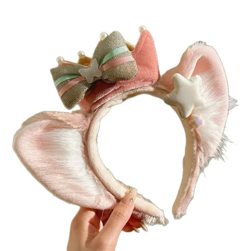 إكسسوارات الشعر الجديدة من مينيسو ستار دريم ميلودي لينغ نابيل عقال القوس بطاقة الشعر القطيفة ملاهي صور عقال