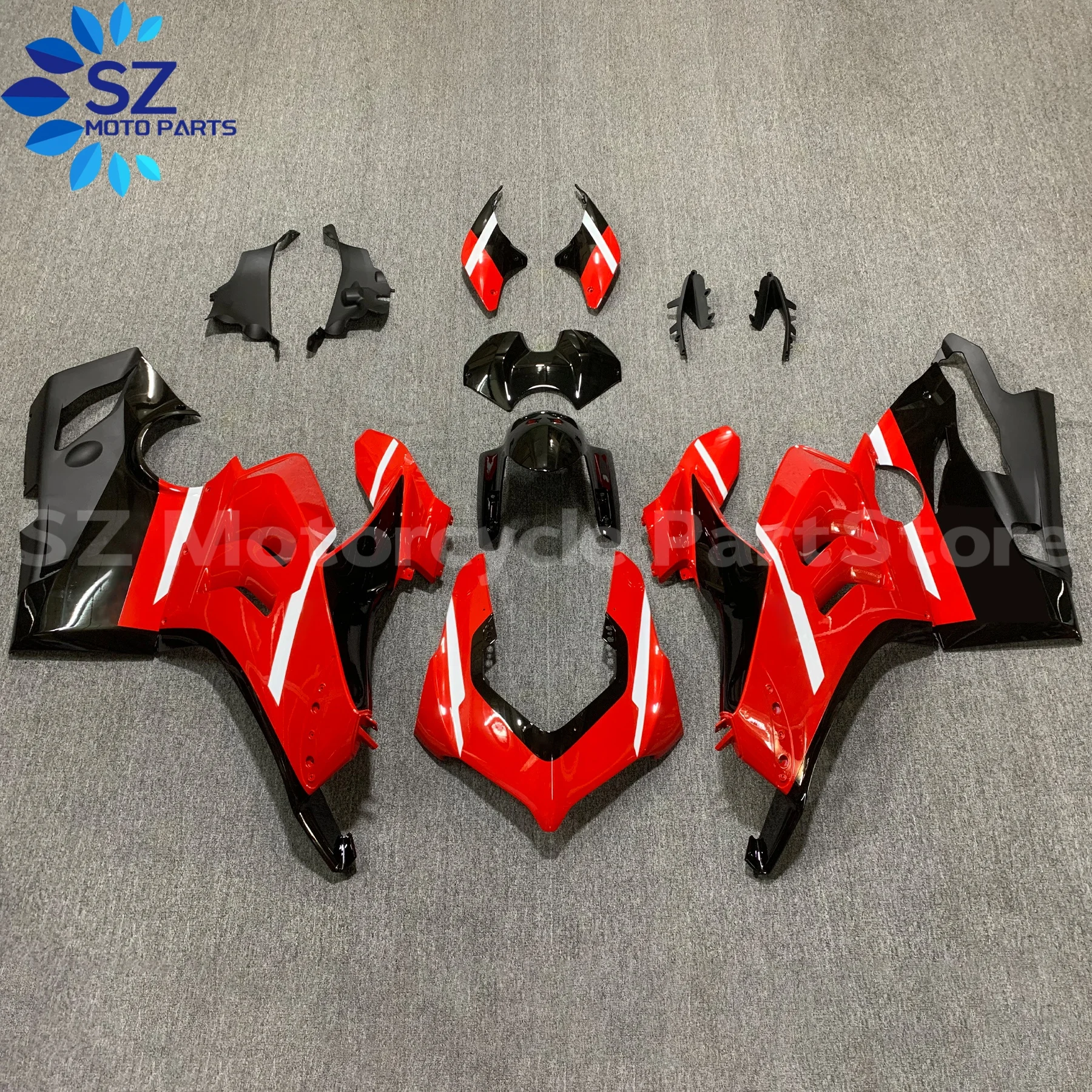 

New ABS Motorcycle Injection mold Fairings Kit Fit For DUCATI Panigale V4 20 21 v4s v4r 2020 2021 Bodywork full fairing kit