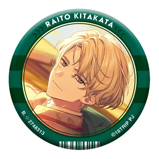 Bandai 18trip Character Badge Nishizono Renga Oguro Kafka Nanamegi Nanaki Gashapon Peripheral Products Second Edition Original