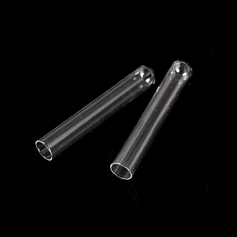أنابيب نفخ الزجاج الشفاف ، أنبوب اختبار الجدار السميك الطويل ، مكافحة ارتفاع درجة الحرارة ، لوازم المختبر ، الجملة ، 15x100 مللي متر ، 10 قطعة لكل مجموعة #4
