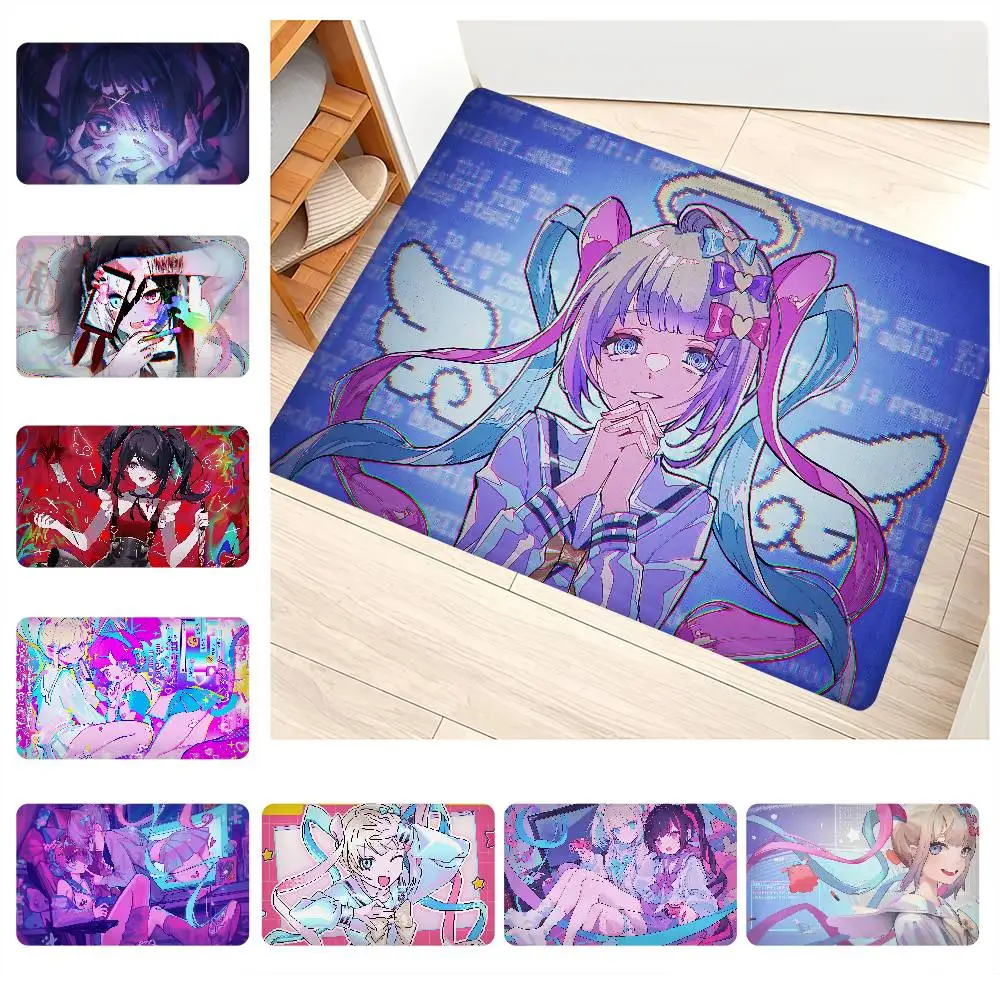 Game Needy Girl Overdose Bathroom Mat Kids Room Bedroom Decoration Balcony Anti-Slip Doormat Living Room Welcome Rug