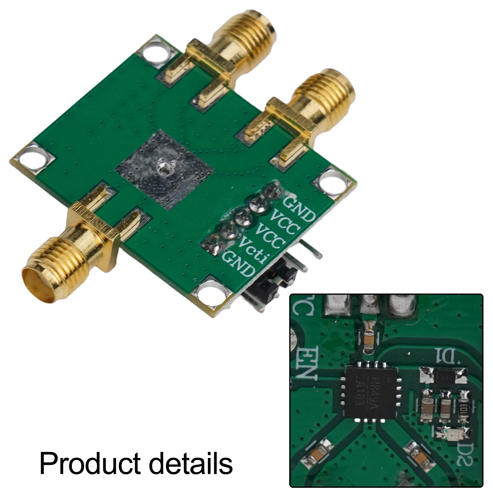 HMC849 RF Switch 6GHz SPDT Board High Isolation For Cellular WiMAX 4G Infrastructure Testing Equipment
