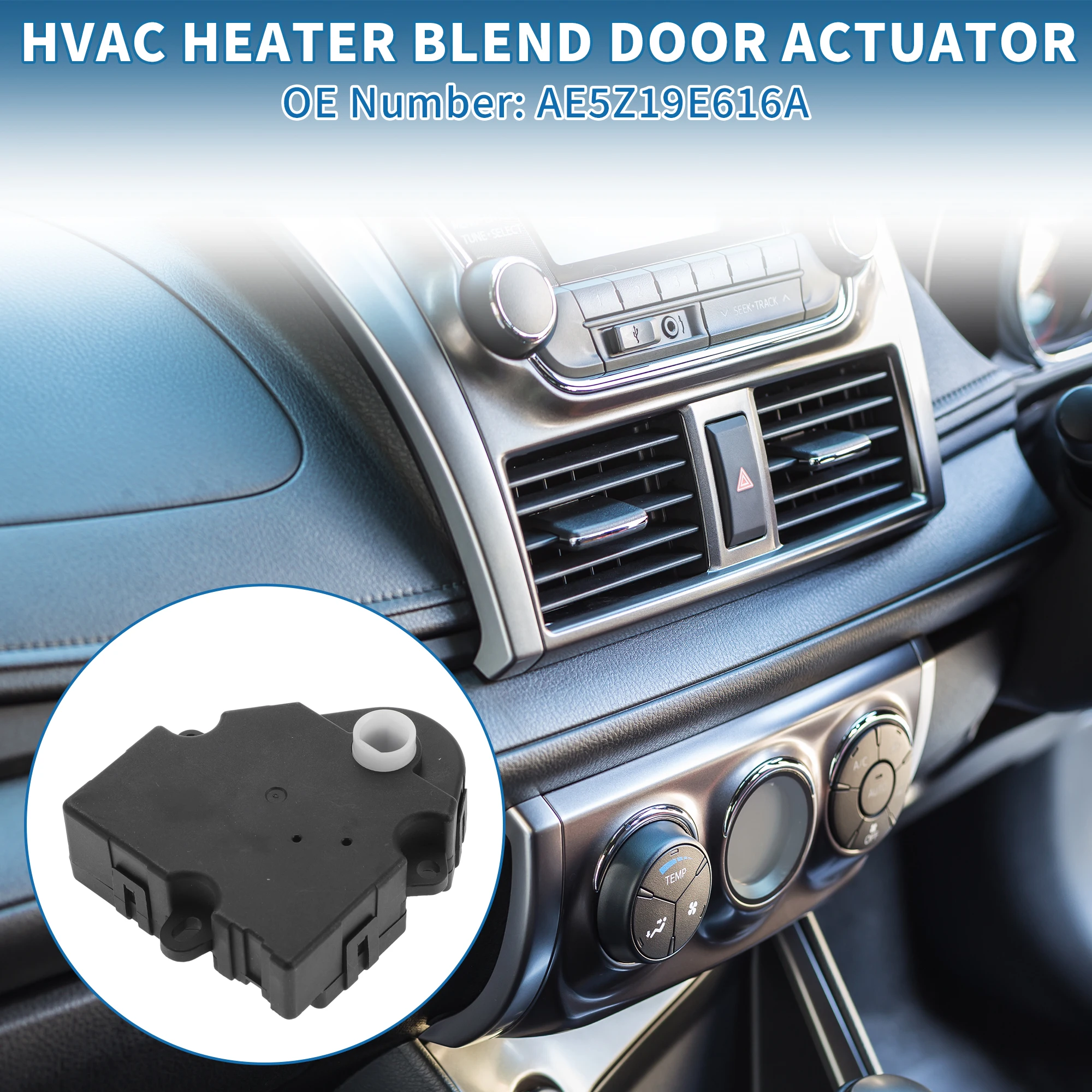 

UXCELL No.AE5Z19E616A Привод управления дверью смеси обогревателя HVAC для Ford Fusion 2010-2012