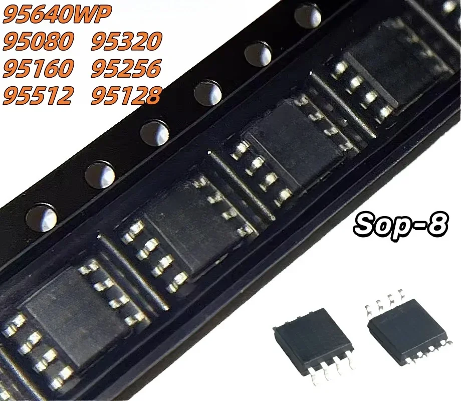 5 sztuk/lot 95010 95020 95040 95080 95128 95160 95256 95320 95640 95512 M95320 M95160 WMN6TP SOP-8 SMD SPI Bus EEPROM Chip IC