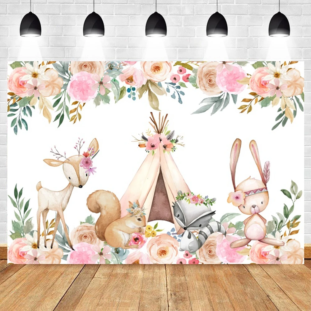 Easter Rabbit Birthday Photography Backdrop Some Bunny Is Turning One Girl 1st Birthday Party Decor Baby Shower Photo Background