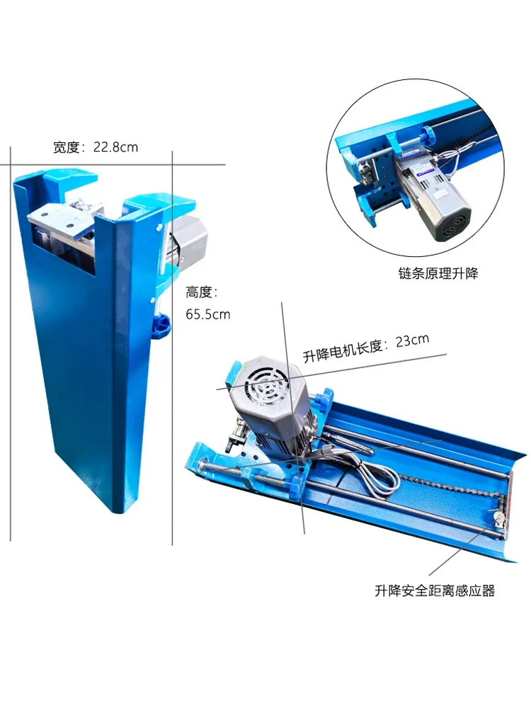 Automatic Wireless Servo Brushless Motor High Speed Delay Track Cloth Breaker Cloth Cutting Machine Cloth Cutting Knife Cutting