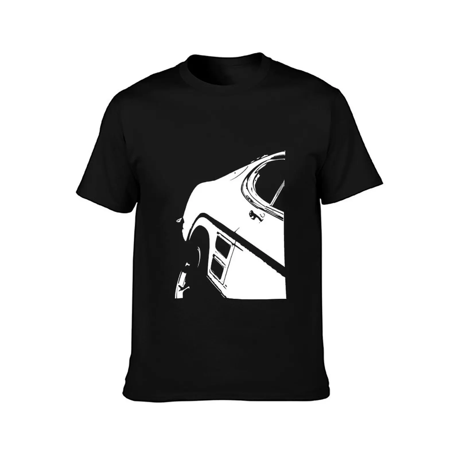 Mk1 Capri Detail T-Shirt, Summer Casual Cotton Tee, Oversized Streetwear Tops, Vintage Graphic Print, Loose Fit Short Sleeve