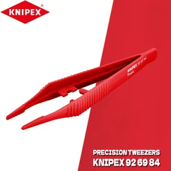 KNIPEX 92 69 84 Precision Tweezers 129mm LengthHigh Temperature Resistant Clamping Tool Wide Application Range Simple Operation