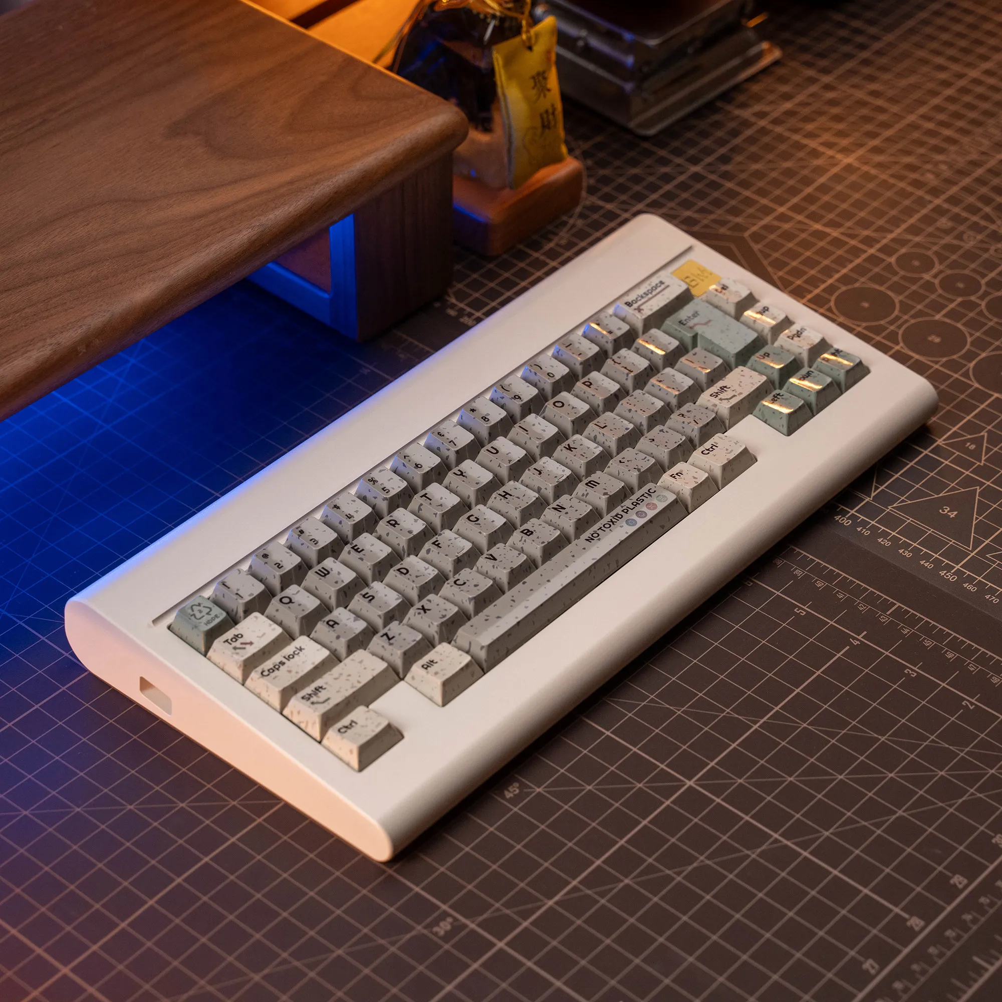 

JKDKeys Set R3 Dye Sublimation PBT Keycaps Cherry Profile Modern Eco-Friendly Theme for Mechanical Keyboard ISO wotting