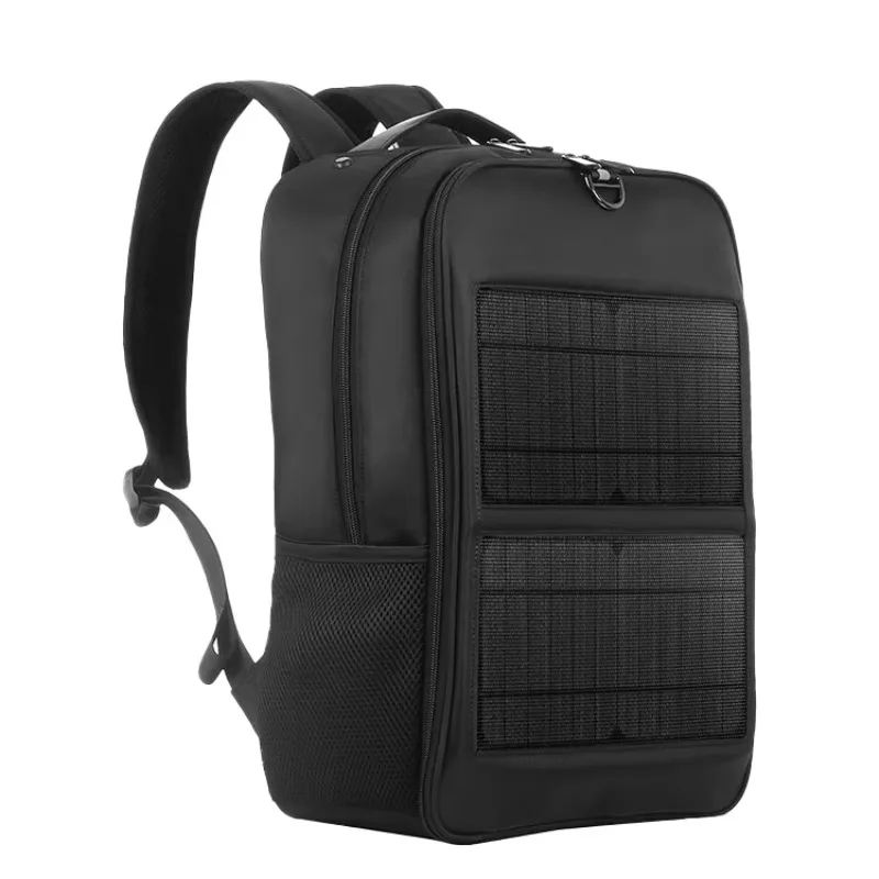 

Solar folding panel charging backpack laptop bag 14W 5v