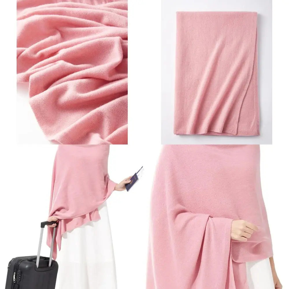 

Роскошный женский дорожный шарф большого размера из смеси кашемира, 87x28