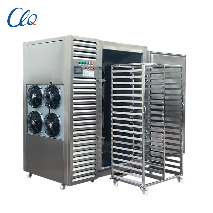 8KW 1100L food shop air cooling pork meat fast freezing machine price