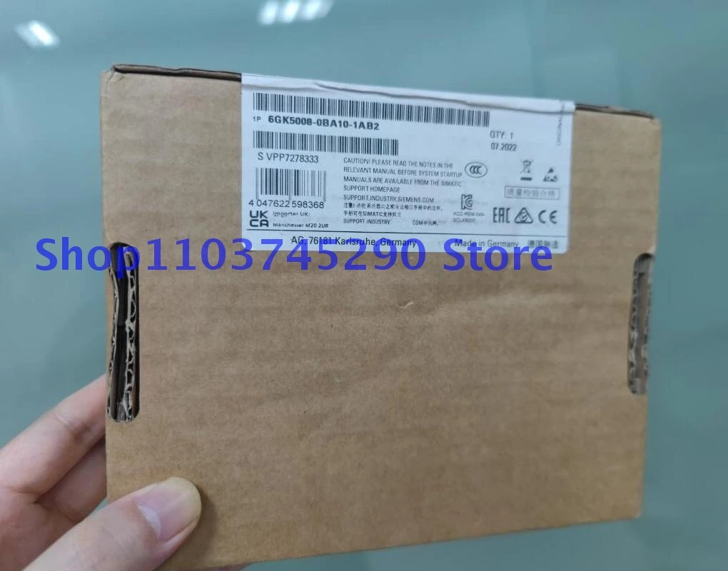 1PCS Original Industrial Ethernet Switch New Fast Shipping In Box 6GK5008-0BA10-1AB2 Brand 6GK50080BA101AB2