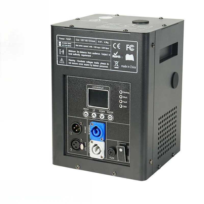 

Wireless Fountain Sparkler Remote DMX Control 750W Mini Cold Spark Machine for Wedding Stage Party