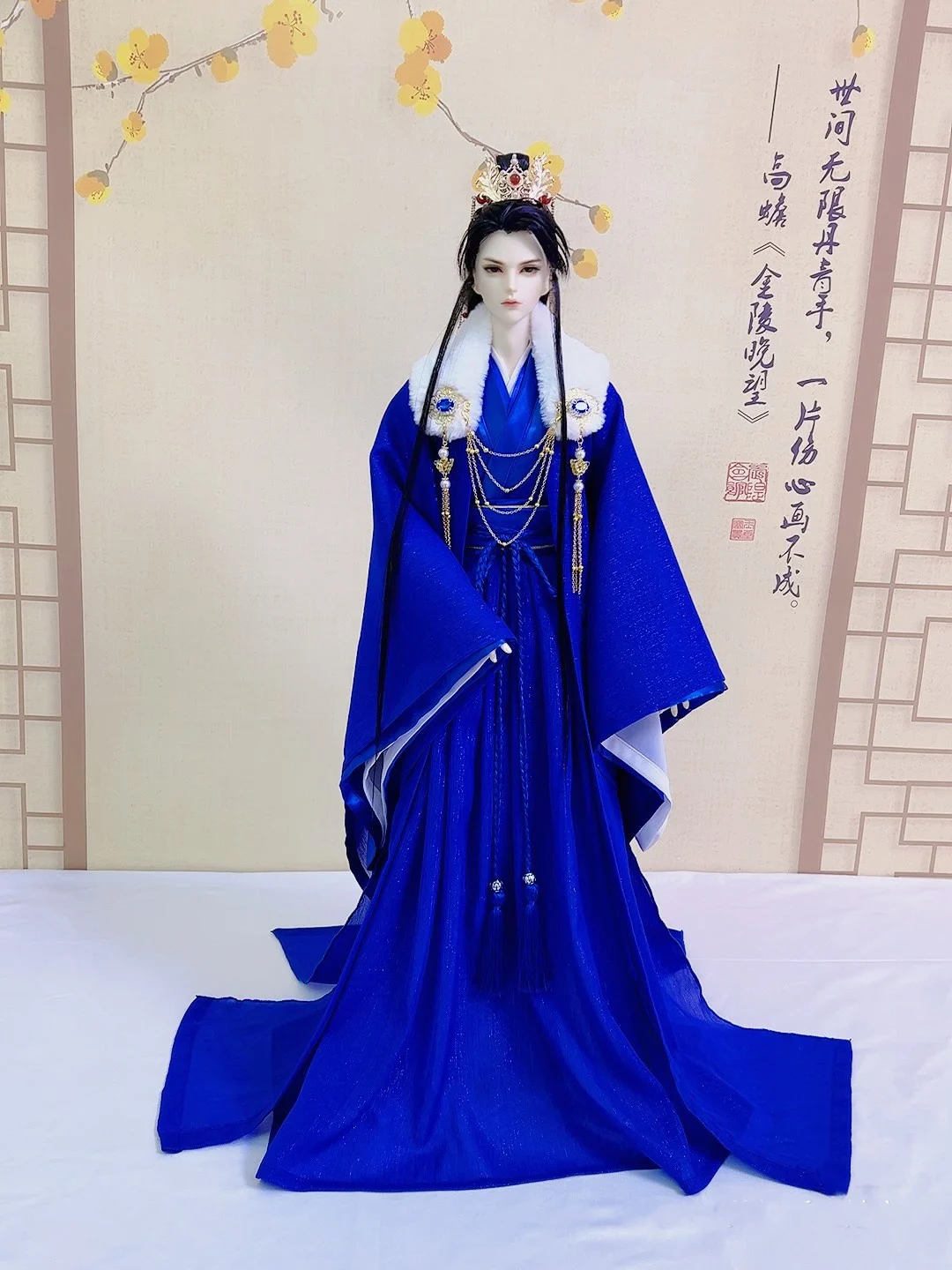 OB27 1/6 Figure 1/4 1/3 Scale BJD Clothes Ancient Costume Hanfu Robe Samurai Outfit For BJD/SD ID75 Uncle Doll Accessories A1972