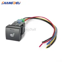 For Toyota Camry V70 2018 Rav4 Corolla Altis 2019 Hilux GR Yaris 2020 Car LED Light Seat Heating Control Switch Heater Button