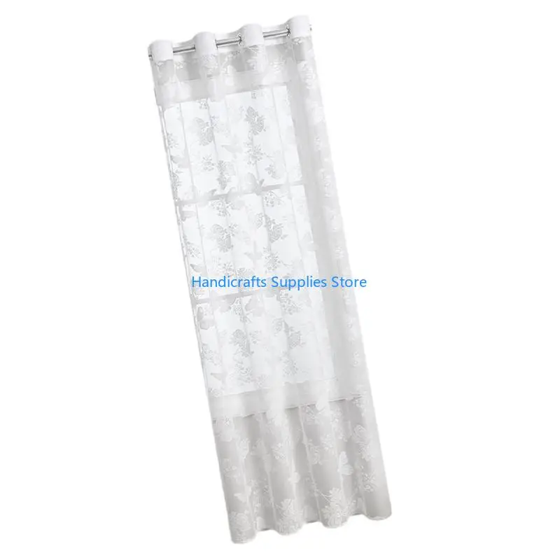 R1WA Polyester Window Sheer Enhances Light Flows With Discreets Privacy 2025 New Dropping
