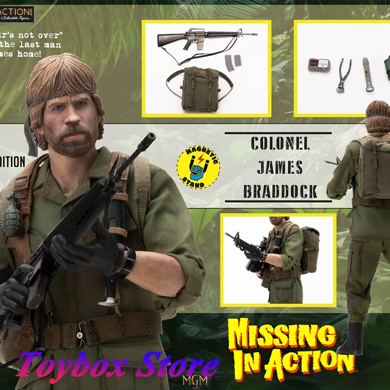 

Бесконечная статуя 1/6, коллекционная фигурка MISSING IN ACTION COLONEL JAMES BRADDOCK, камуфляжная ткань, 12 дюймов, модель солдата человека