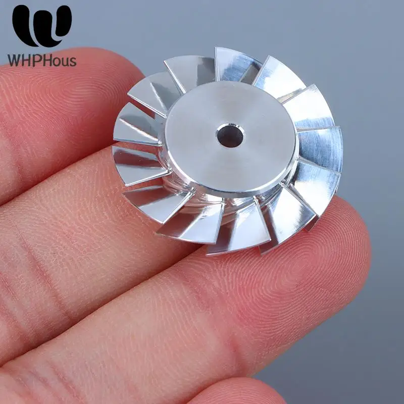 1PC Durable Hair Dryer Parts 27mm Aluminum High-speed Fan Blade Impeller CNC Machined High Precision Impeller Repair Accessory