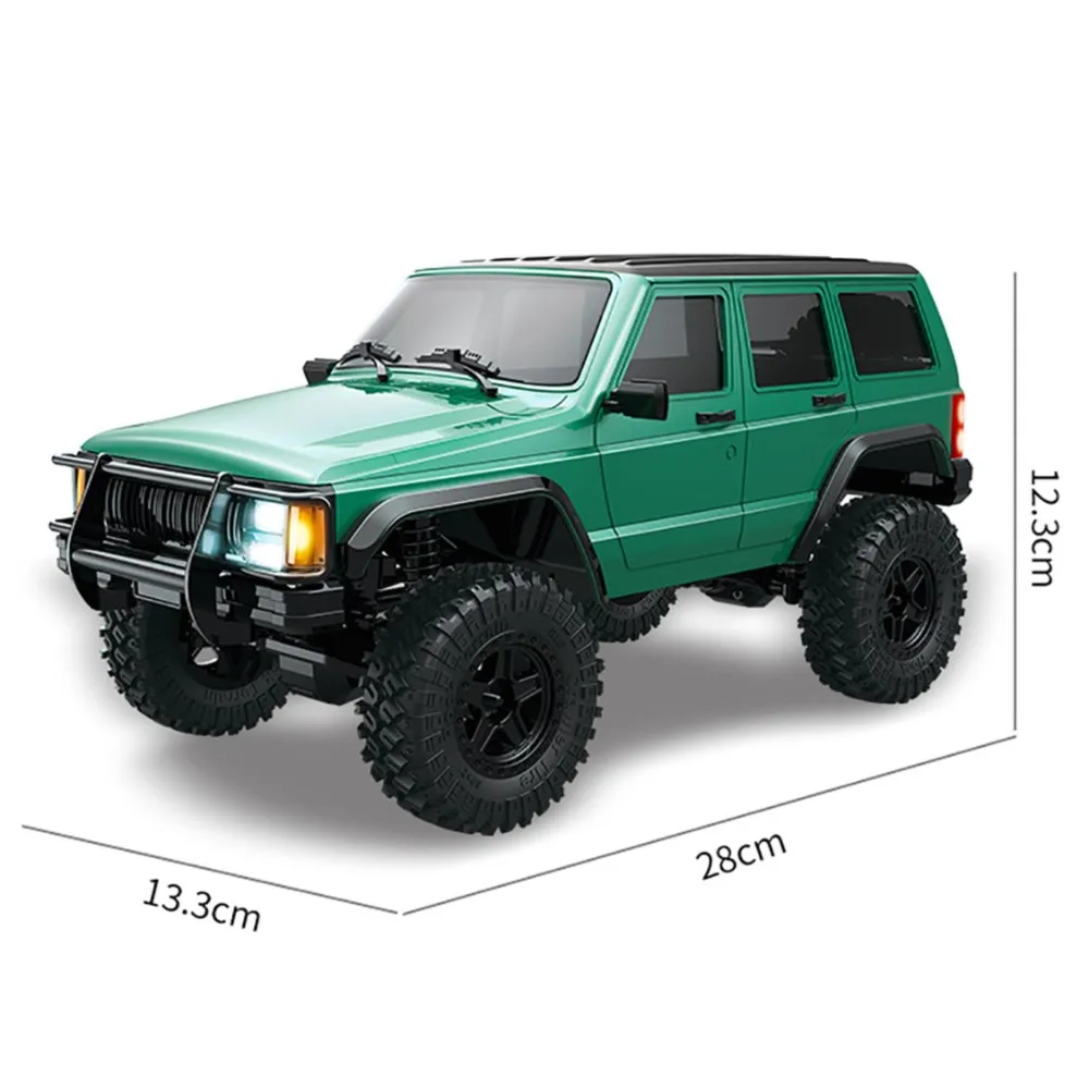 1/18 2.4G ABS 4WD Radiogestuurde Rock Crawler Cars 8562 RC Terreinvoertuigen 3Speed 370 Motor ESC Licht Afgewerkt Model Jongen Speelgoed