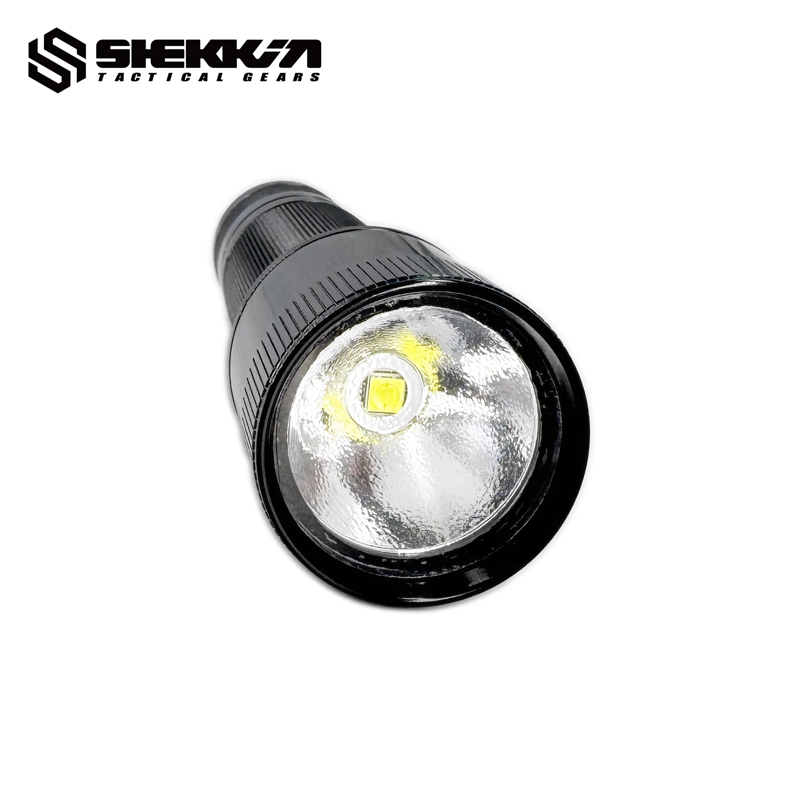 Linterna táctica LED Shekkingears – Réplica estilo Surefire 6P en aluminio