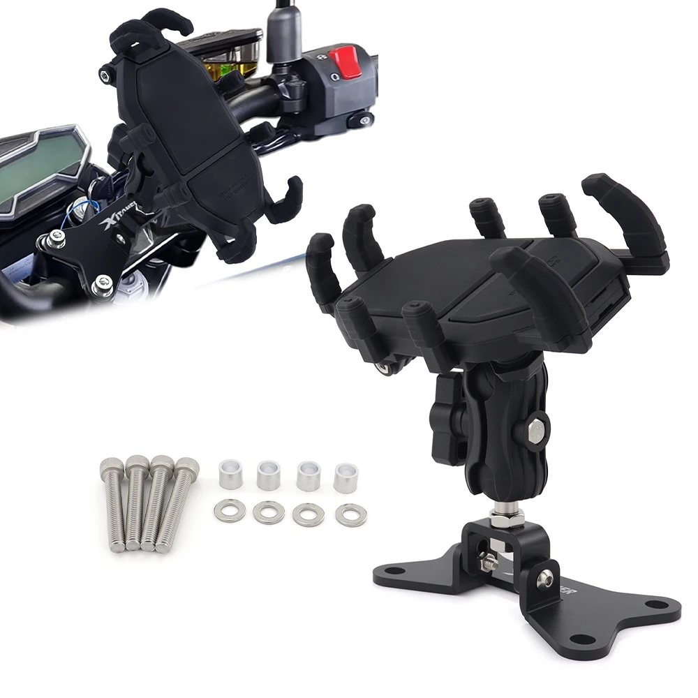 Motorcycle GPS Navigation Plate Bracket Phone Holder Bracket Quick Release Phone Holder Mount 650NK 650 NK 2016-2021 For CFMOTO