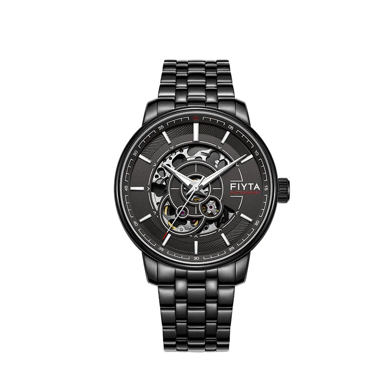 Fiyta man watches, fully automatic mechanical steel band watch, Photographer series watches for man