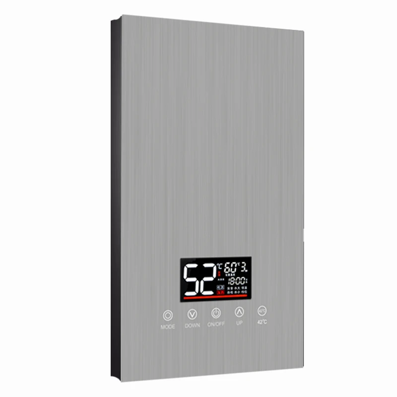 

Небольшой электрический водонагреватель со светодиодным дисплеем, мгновенная и постоянная температура для автофургонов и отелей, домашнего использования ehold