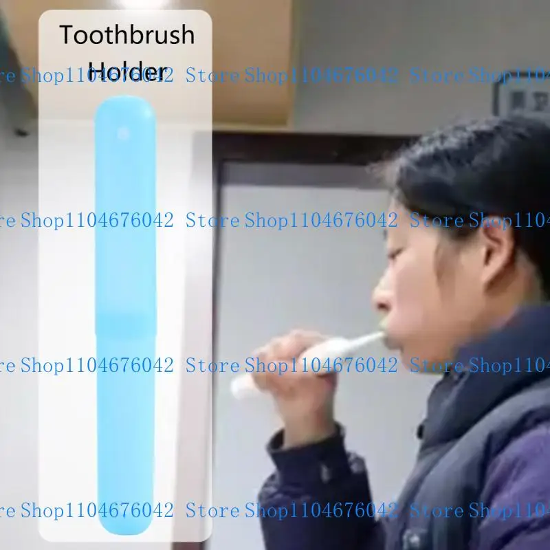 5asd Toothbrush Holder Plastic Toothpaste Storage for Case  Home Office Camping Schoo