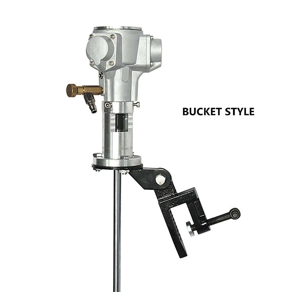 60 gallon pneumatic agitator mixer machine Aluminum alloy stirrer paint agitator 200/400 liter dispersion tank liquid dispersing