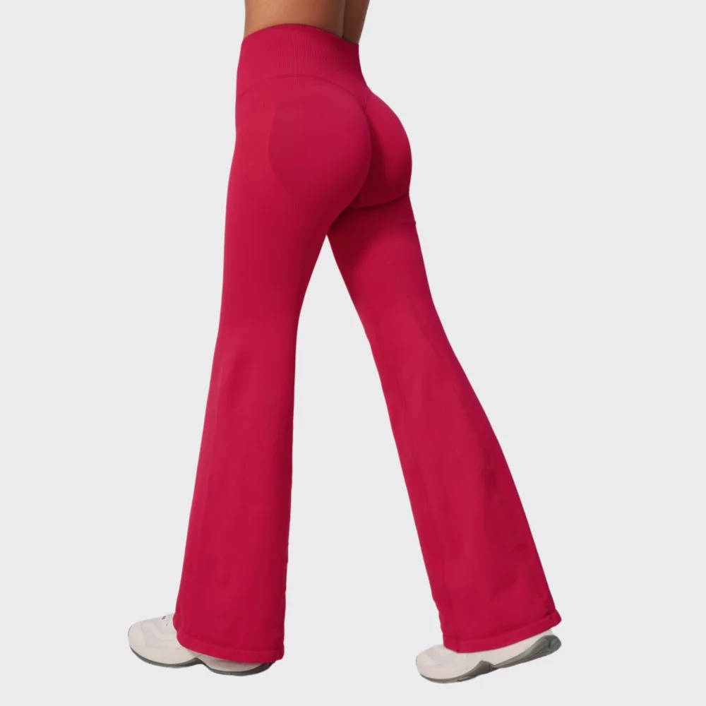 

Seamless Flared Pant Sportswear Women Yoga Pants High Waist Push Up Fitness Leggings Women's Running Yoga Trousers Gym Clothes