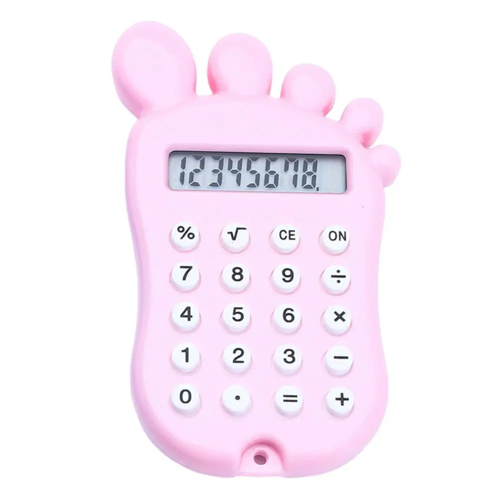 Calculator 8 Digit LCD Screen Multifunctional with Comfortable Silicone Buttons Calculator