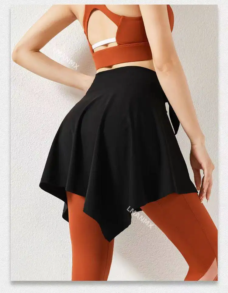 Lenço de Cintura para Dança do Ventre, Saia de Dança, Lenço de Cintura para Yoga, Saia Irregular, Saia de Dança Latina