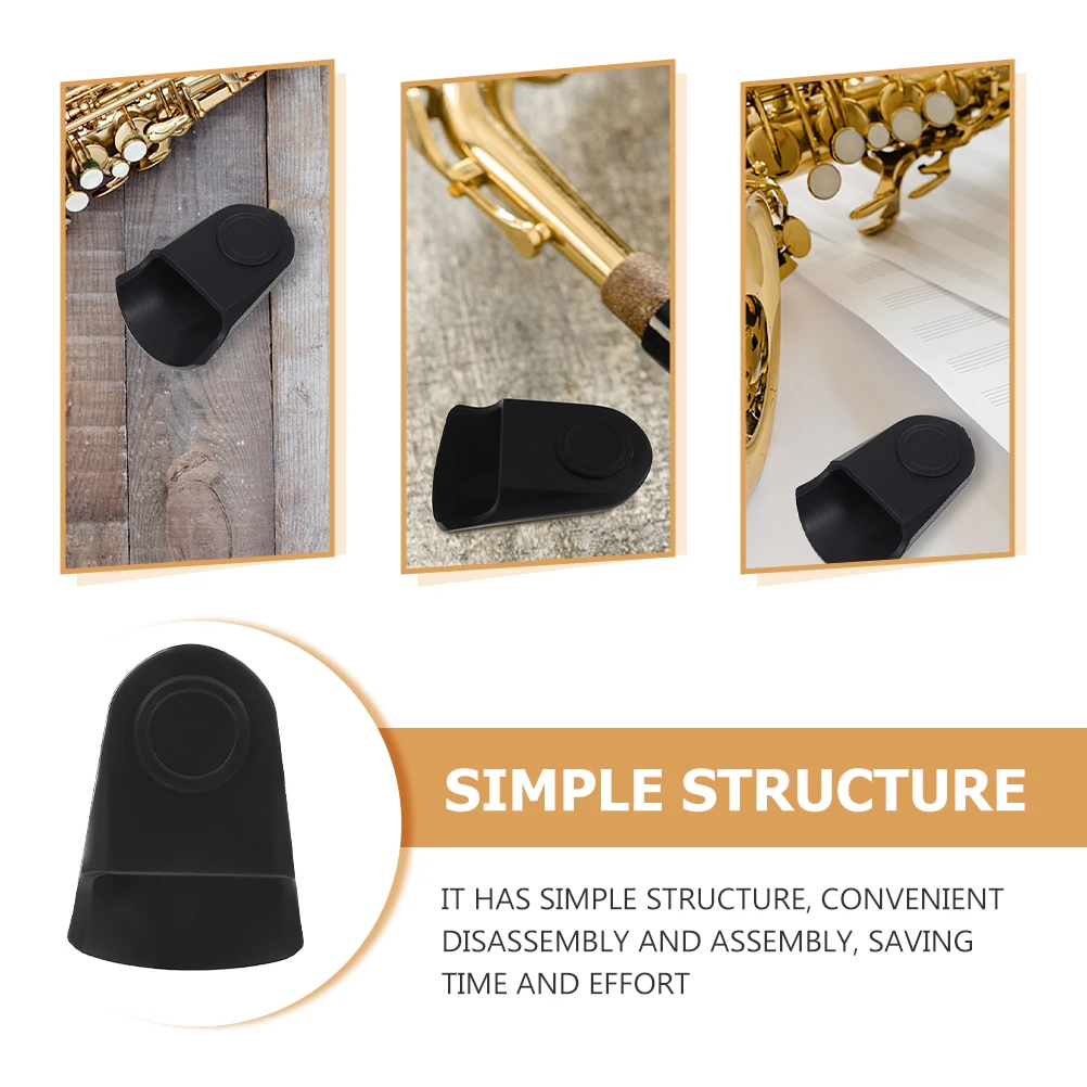 

2pcs Saxophone Cover Protector for Sax Mouthpiece Replacement Lightweight Portable Case Flute Clarinet Accessories Sax