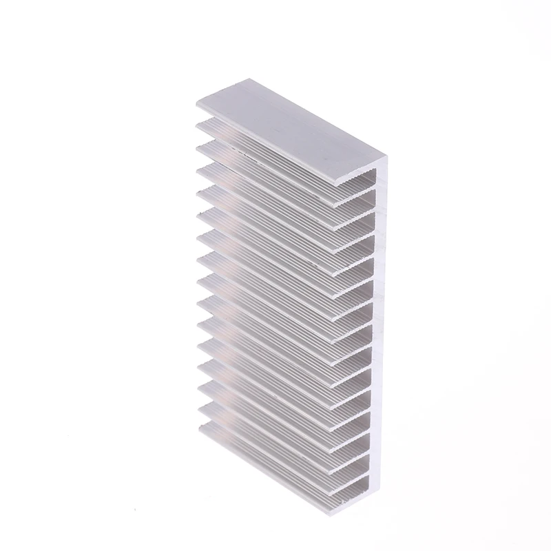 Hot Aluminum Heatsink Cooling Pad For High Power LED IC Chip Cooler Radiator Heat Sink for LED COB Light 100*18*L50MM