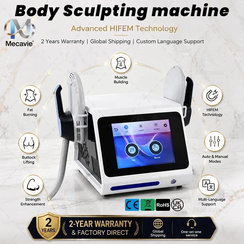 Commercial Body Shaping Equipment High Energy Muscle Stimulator Waist Abdomen Hip Contouring Salon Machine Sale