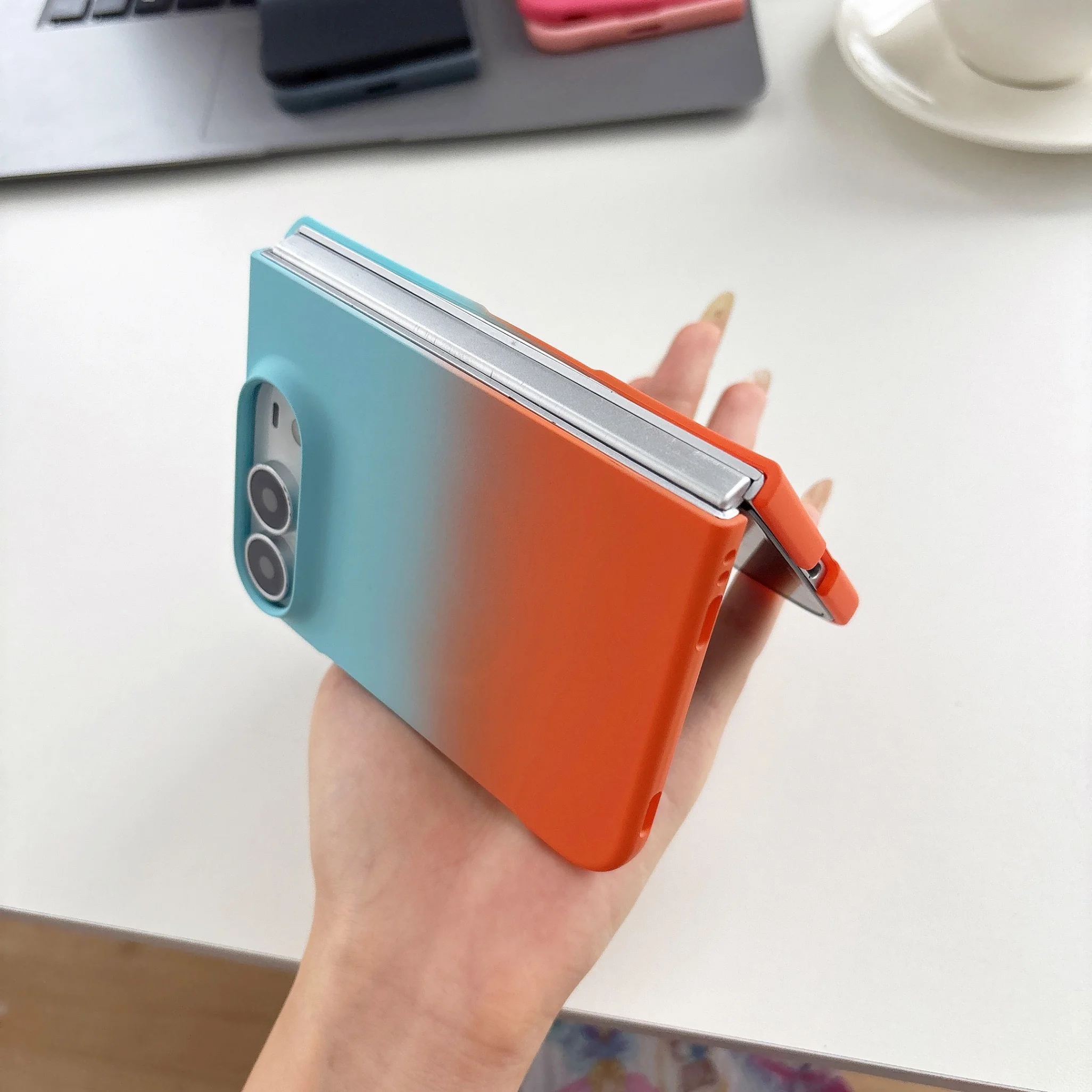 For iPhone Duo Case For MagSaf - Gradient Color Case review and price