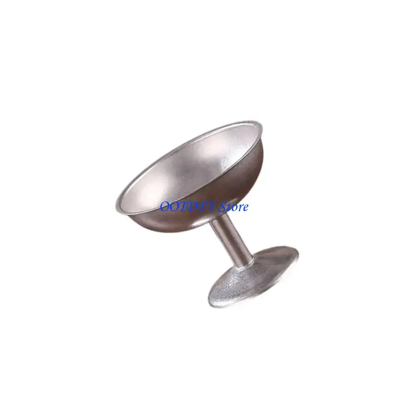 367A 304 Nonrust Puddings Glass Alternative Shatters proof Easy Maintenance Cup